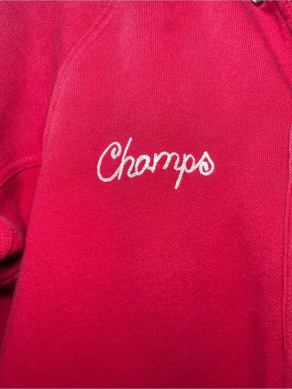 Vintage Polo Ralph Lauren Varsity Jacket Indian Head Chief Champs Red Size M